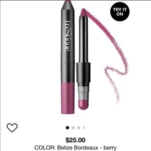 NIB TreStique Matte Color Lip Balm-Belize Bordeaux